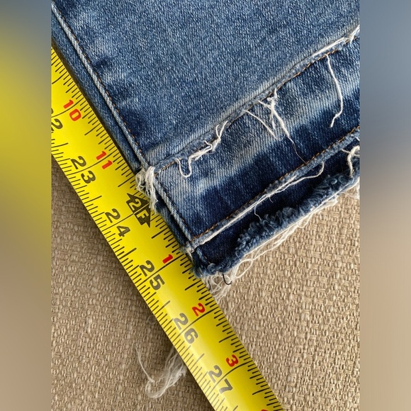 Risen Jeans Women’s 27 Shadow Hem Straight Leg Jean - Picture 8 of 9